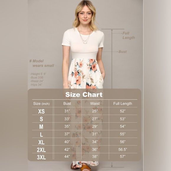 Black Floral Maxi Dress - Picture 5 of 5